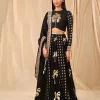 Black Coco Lehenga Set