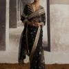 Black Gota & Dabka Work Sari