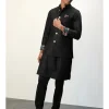 Black Inara Chanderi Kurta Set