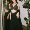 Black Savli Lehenga