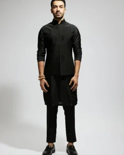 Black Tribal Mask Bandi Set