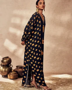 Black Trinkets Kaftan