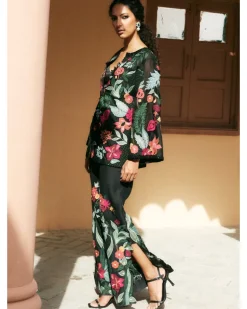 Black Tunic And Pant Set