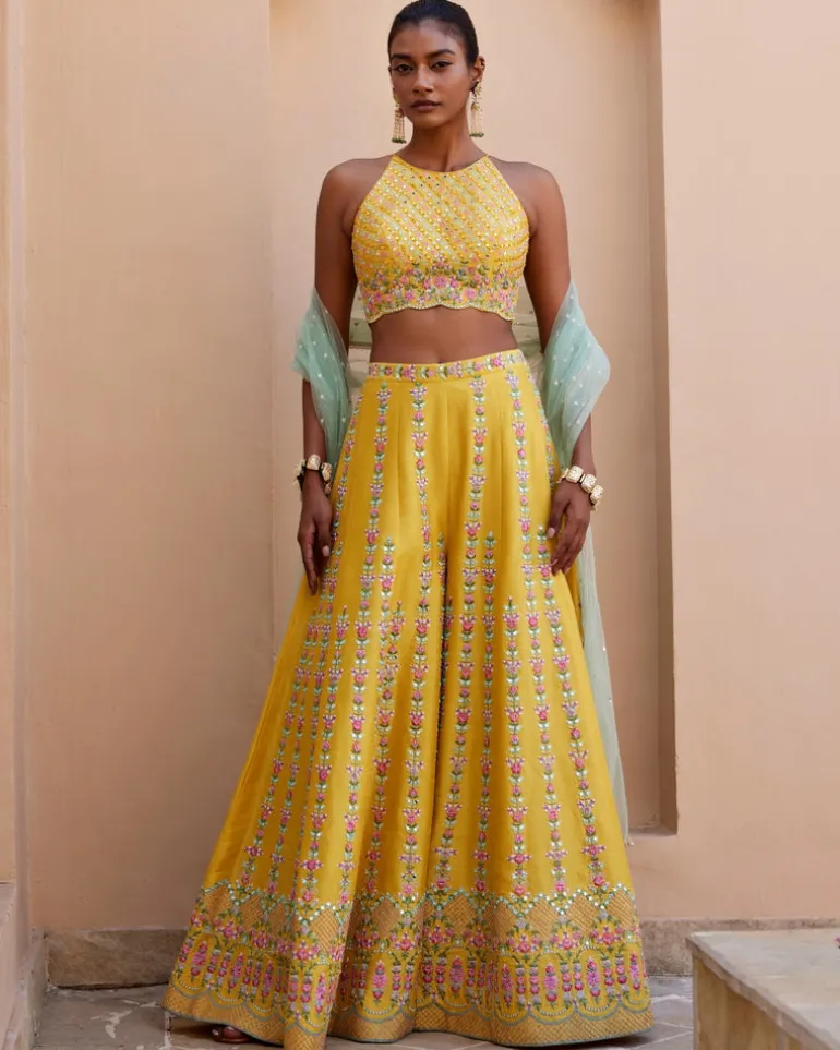 Blossom Palazzo Pant Set