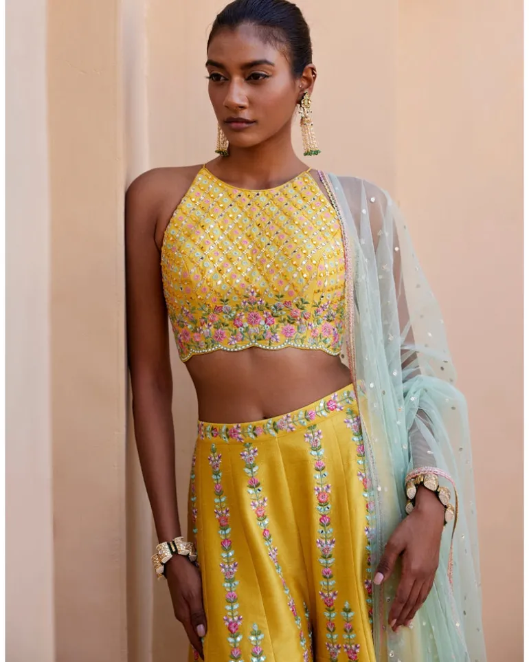 Blossom Palazzo Pant Set