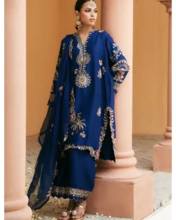 Blue Alisha Kurta Set
