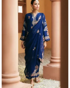 Blue Alisha Kurta Set