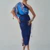 Blue Lily Sari Dress