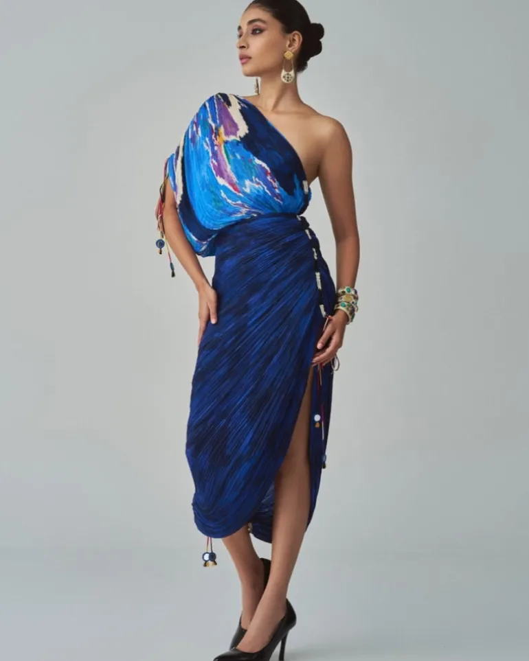 Blue Lily Sari Dress