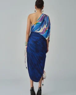 Blue Lily Sari Dress