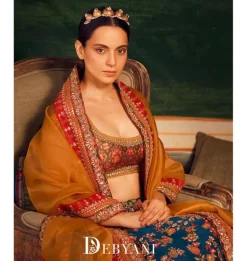 Blue Meena Lehenga Set