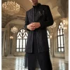 Blue Moon Applique Embroidered Sherwani