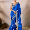 Blue Mystic Sari Set