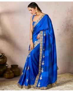 Blue Mystic Sari Set