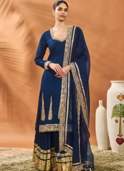 Blue Pixie Dust Kurta Set
