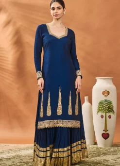 Blue Pixie Dust Kurta Set