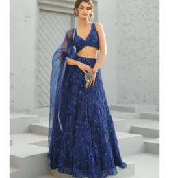 Blue Serena Skirt Set