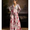Blush Mirage Peplum Kurti Set