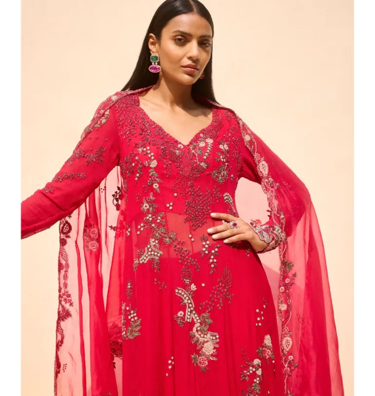 Blushfire Kurta Sharara Set