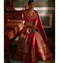 Brocade Patchwork Lehanga Set