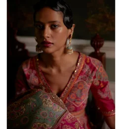 Brocade Patchwork Lehanga Set
