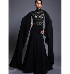CF Crystal Black Gown