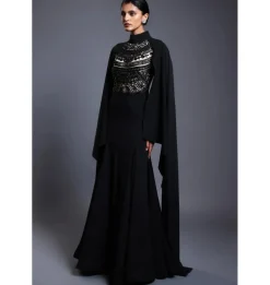 CF Crystal Black Gown