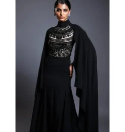 CF Crystal Black Gown