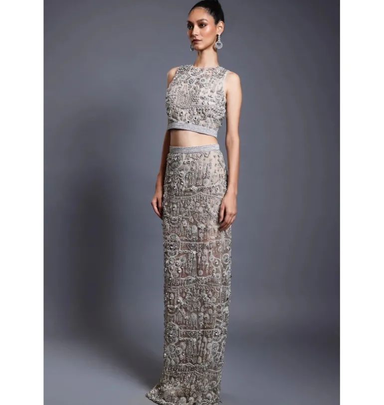 CF Crystal Skirt Set