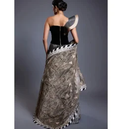CF Ivory Applique Lehenga Set