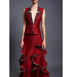 CF Ruffled Splash Skirt Set