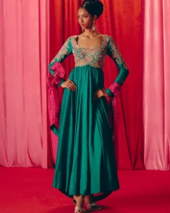 Chakra Anarkali Set
