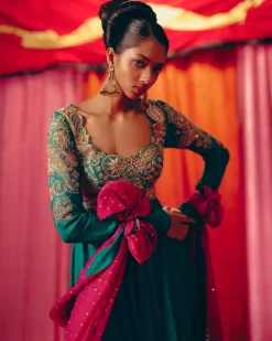 Chakra Anarkali Set