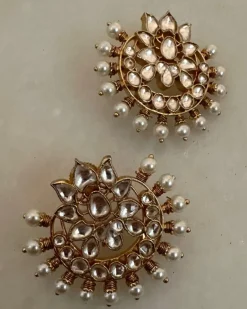 Chandbali Stud Earrings
