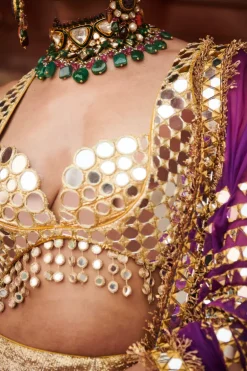 Chandi Sona Halftone Lehenga Set