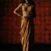 Charlotte Amber Pre Draped Sari Set