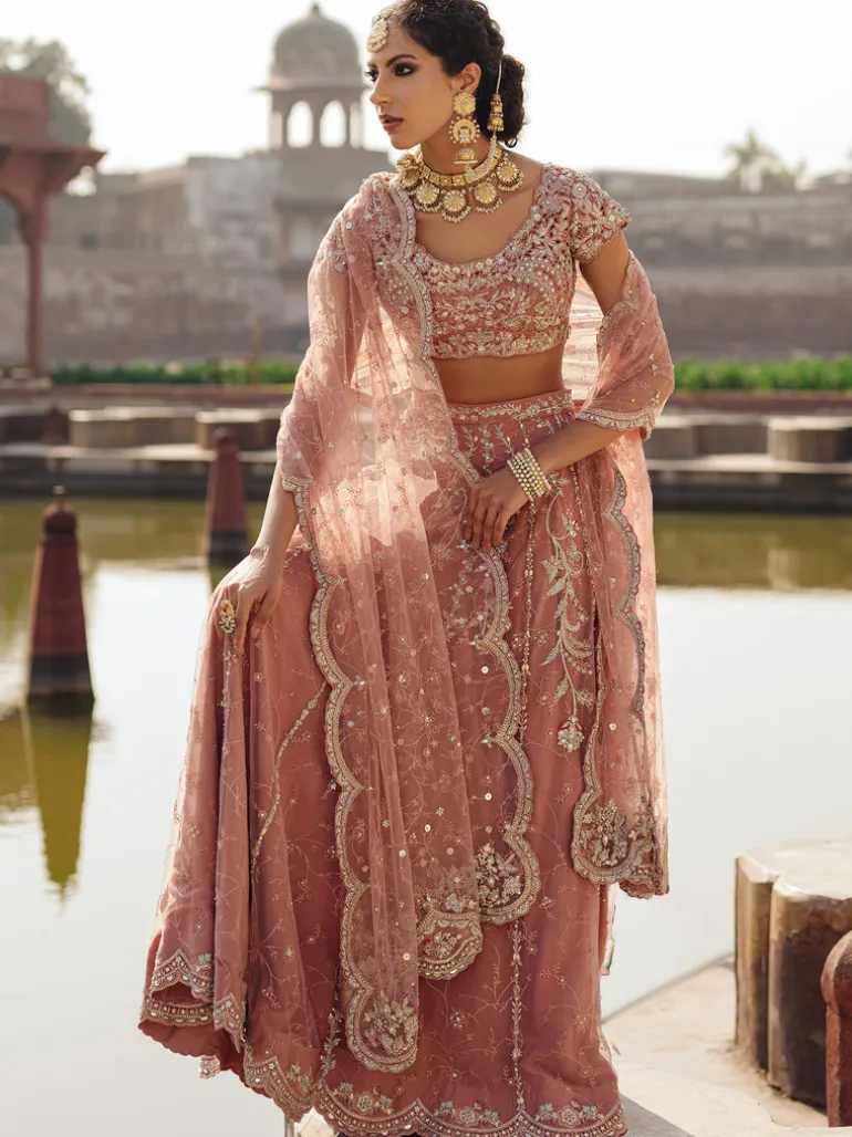Charm Scallops Lehenga Set