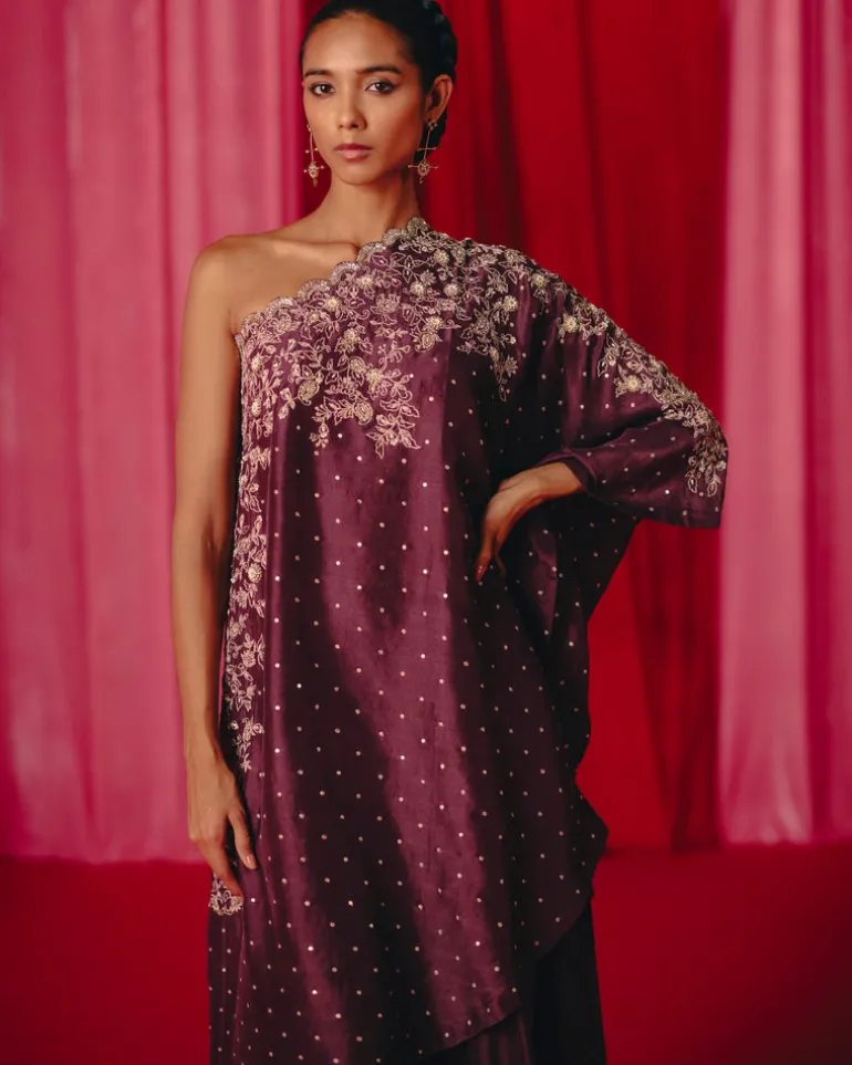 Charvi Pearl Kaftan Set