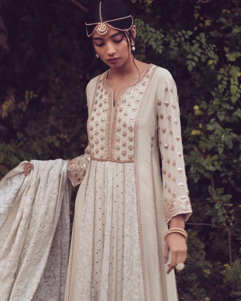 Chikankari Anarkali