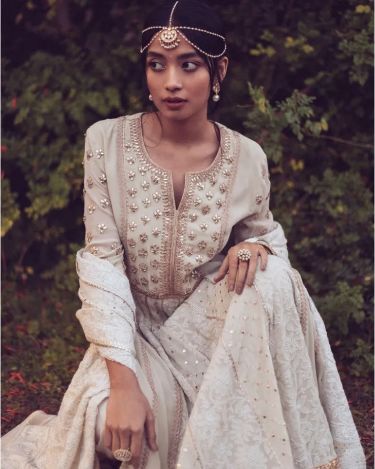 Chikankari Anarkali