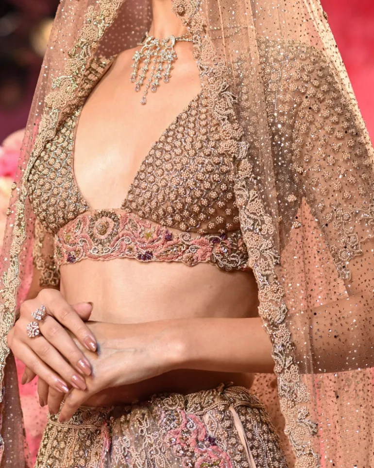 Chloe Shimmer Lehenga Set