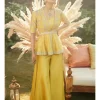 Citrus Chandan Florentine Peplum Set