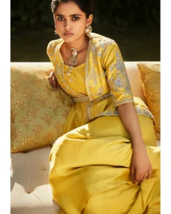 Citrus Chandan Florentine Peplum Set