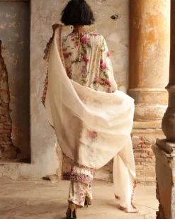 Coconut Pine Printed Kurta Set