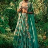 Coral Blue Sylvia Lehenga Set