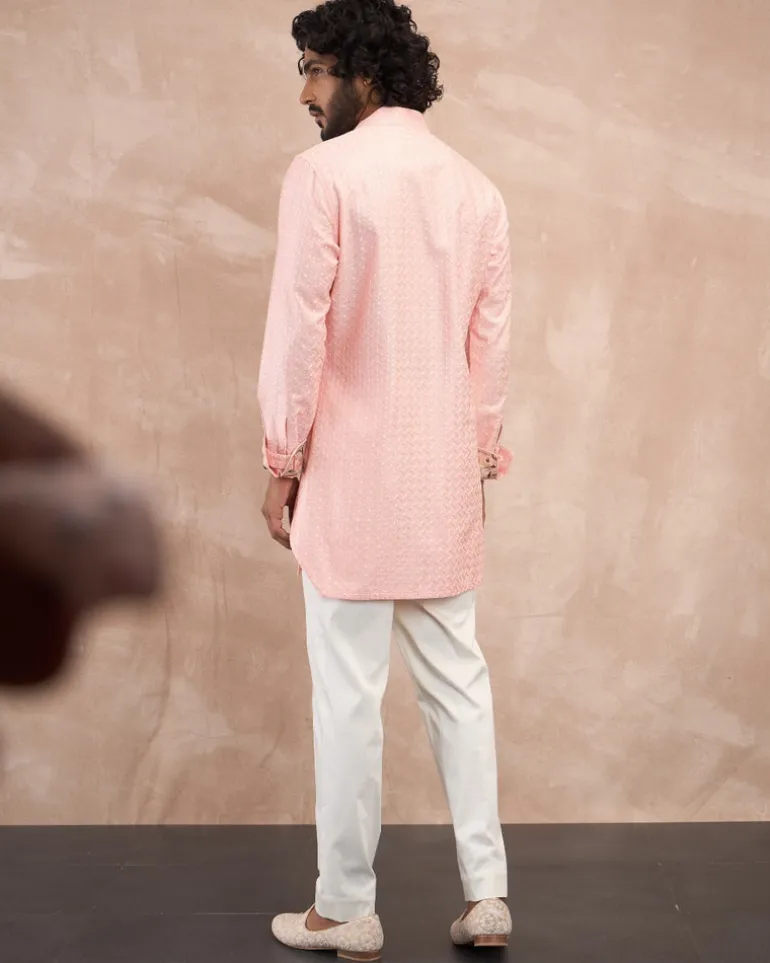 Cotton Candy Inara Motif Foe & Sb Kurta Set