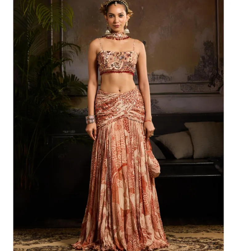Desert Bloom Lehenga Set