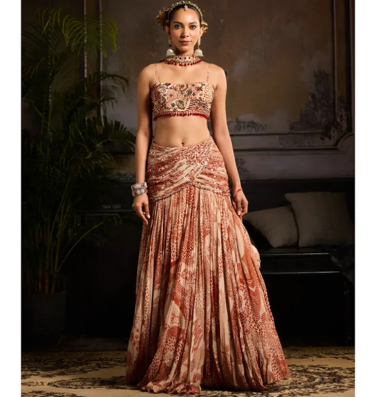 Desert Bloom Lehenga Set