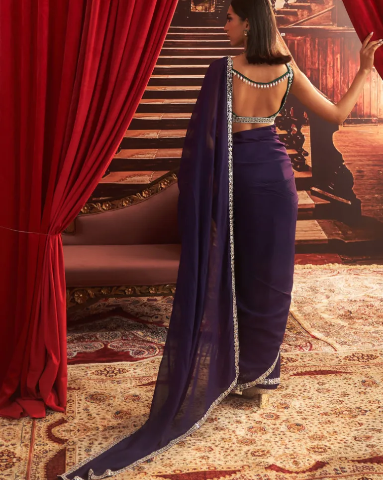 Desi Girl Sari Set