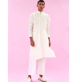 Droop Ivory Kurta Set